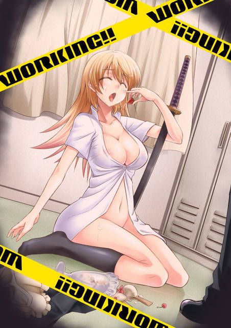 Too cute is "WORKING" detonation 8 her erotic pictures (anime 2:) 13