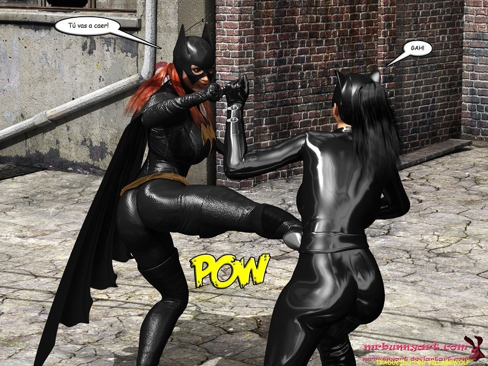 [MrBunnyArt] Batgirl vs Cain (Batman) [Spanish] 14