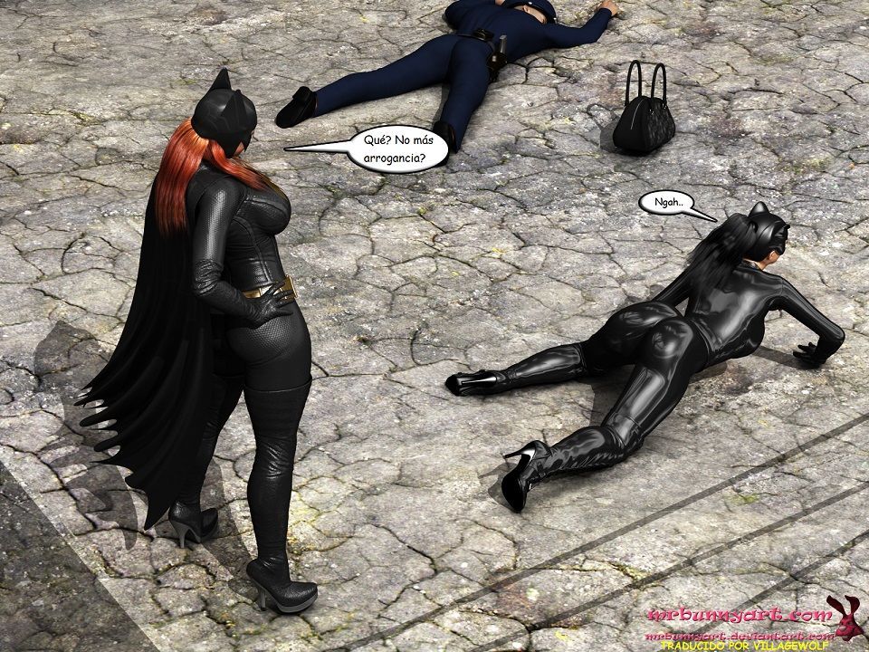 [MrBunnyArt] Batgirl vs Cain (Batman) [Spanish] 15