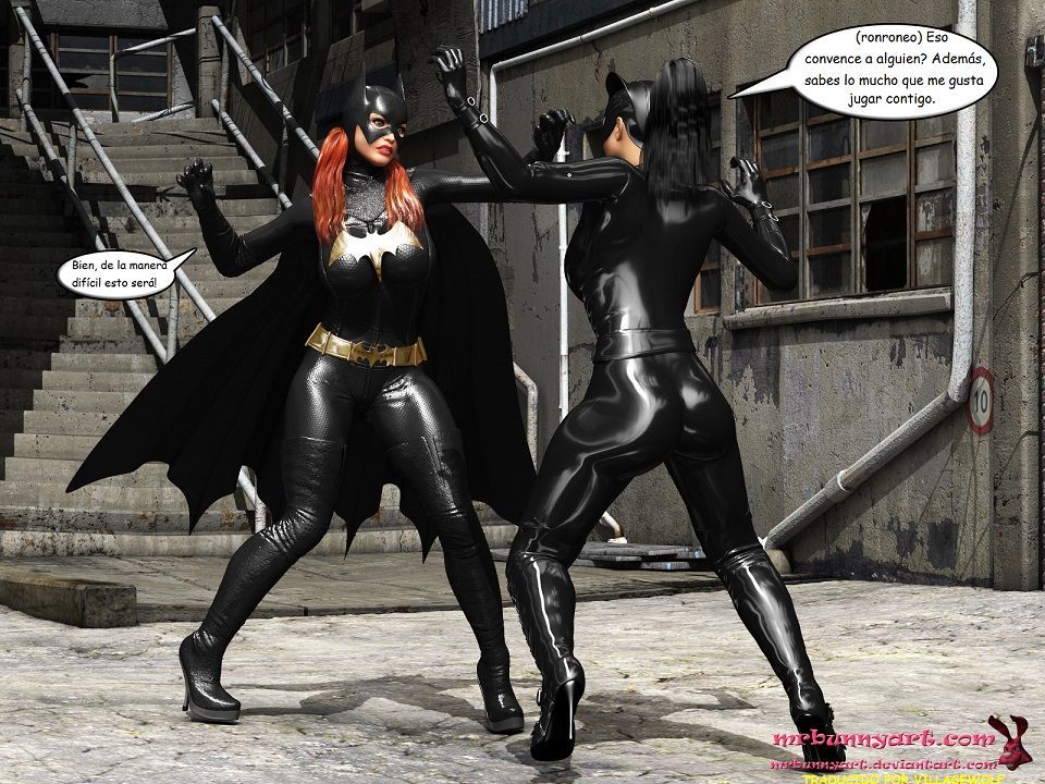 [MrBunnyArt] Batgirl vs Cain (Batman) [Spanish] 7