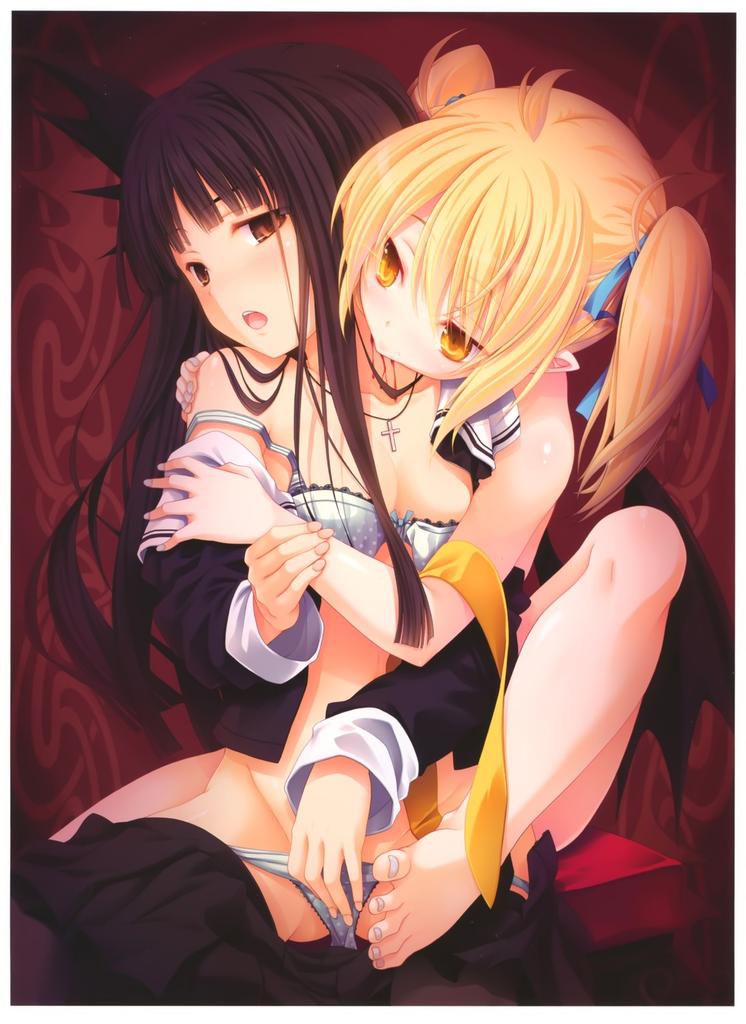 (Two-dimensional) of Yuri, lesbian girls erotic pictures to enjoy! part6 11