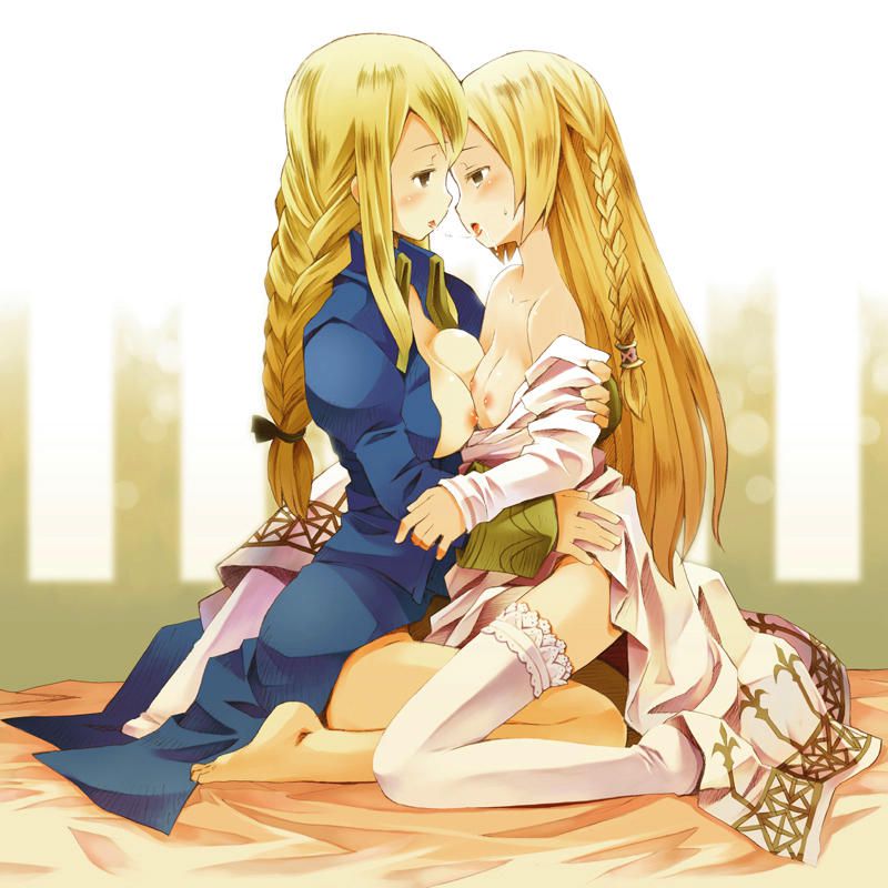 (Two-dimensional) of Yuri, lesbian girls erotic pictures to enjoy! part6 2