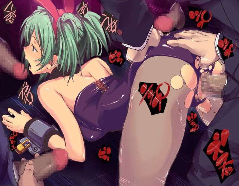 Such a naughty Bunny girl image is foul! 12