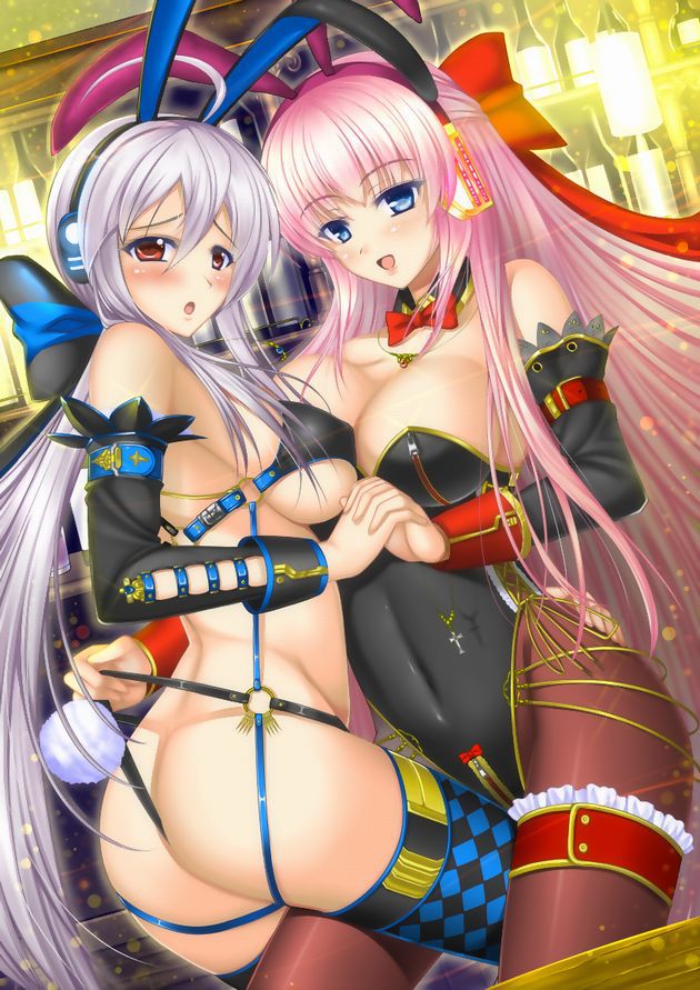 Such a naughty Bunny girl image is foul! 4