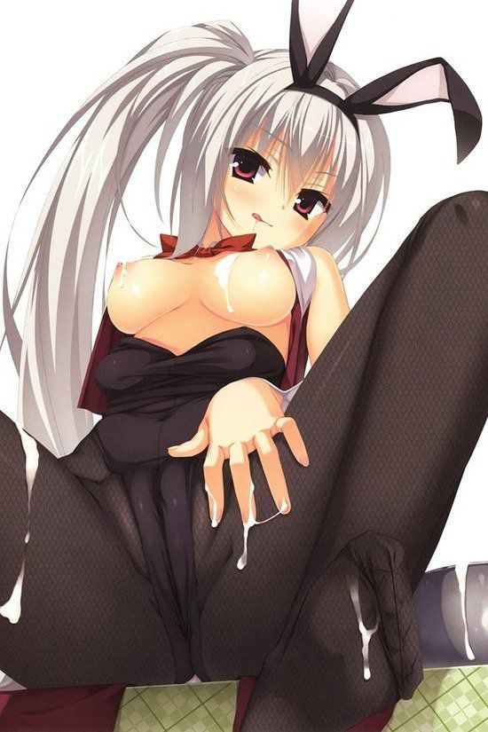 Such a naughty Bunny girl image is foul! 7
