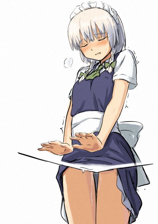 Sakuya's got poor milk theory is so good it was! Sakuya's poor breasts Muslim hoihoi-San, I later was breasts together touhou Project second erotic pictures 22