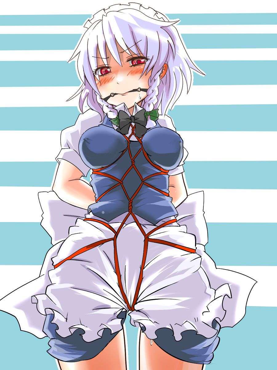 Izayoi Sakuya, I bought a lady's angry, harsh discipline punishment ww Scarlet Devil mansion of torture and torture from the's Chief maid, touhou Project second erotic pictures 17