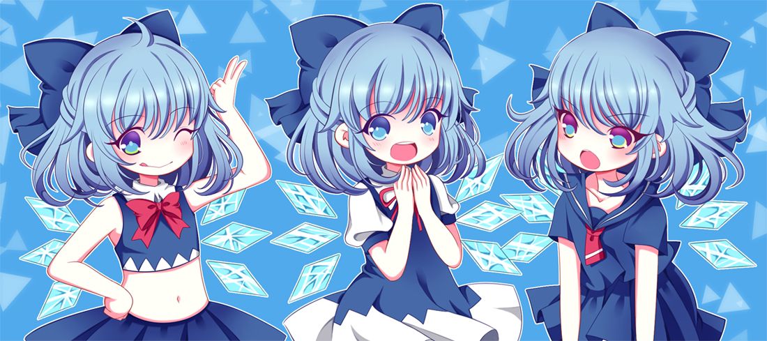 [Secondary, ZIP] in the event on the brink do feel good cirno's picture together "touhou Project" 39