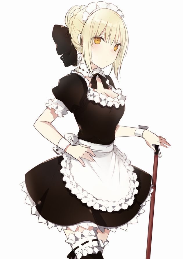 Saber alter game "Fate/Grand Order" erotic cool. Secondary erotic images of clothing. 10