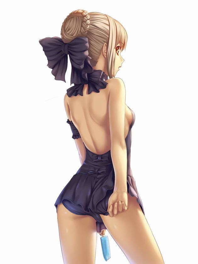 Saber alter game "Fate/Grand Order" erotic cool. Secondary erotic images of clothing. 43