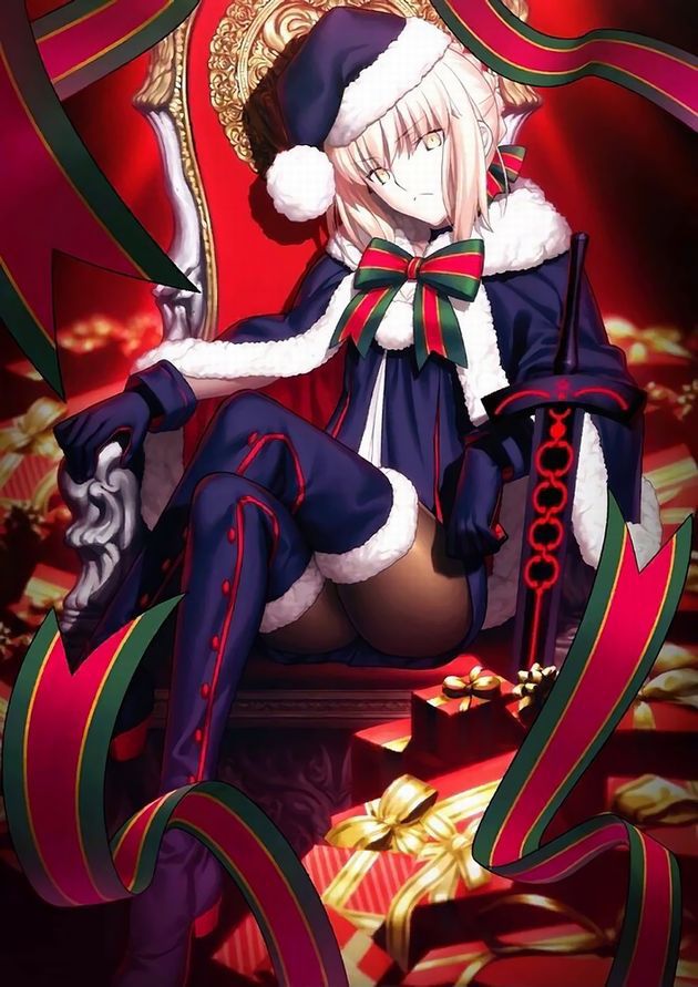 Saber alter game "Fate/Grand Order" erotic cool. Secondary erotic images of clothing. 49
