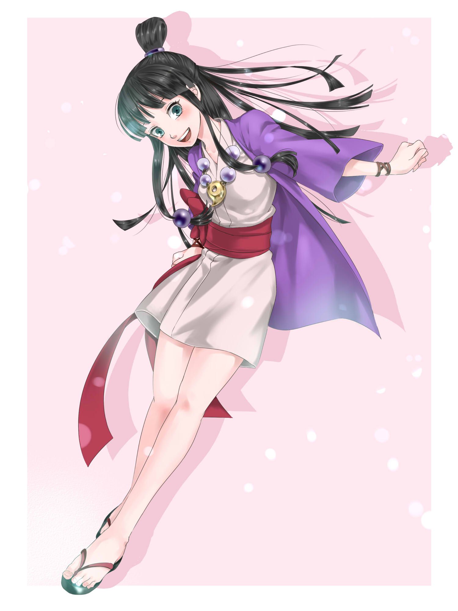 Because of Ace Attorney Maya Fey was cute erotic secondary images! (Erotic and) Ace Attorney 11