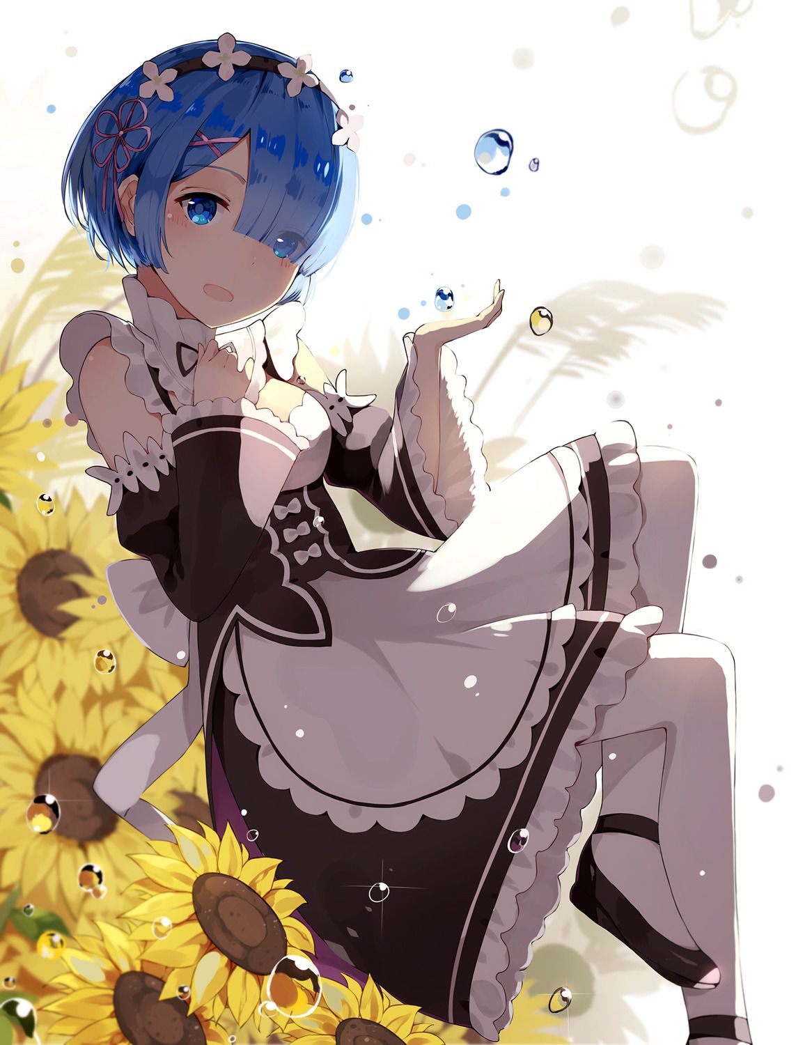 [Secondary] rem in the anime warriors was Rin's pretty secondary image summary [rezero] 1