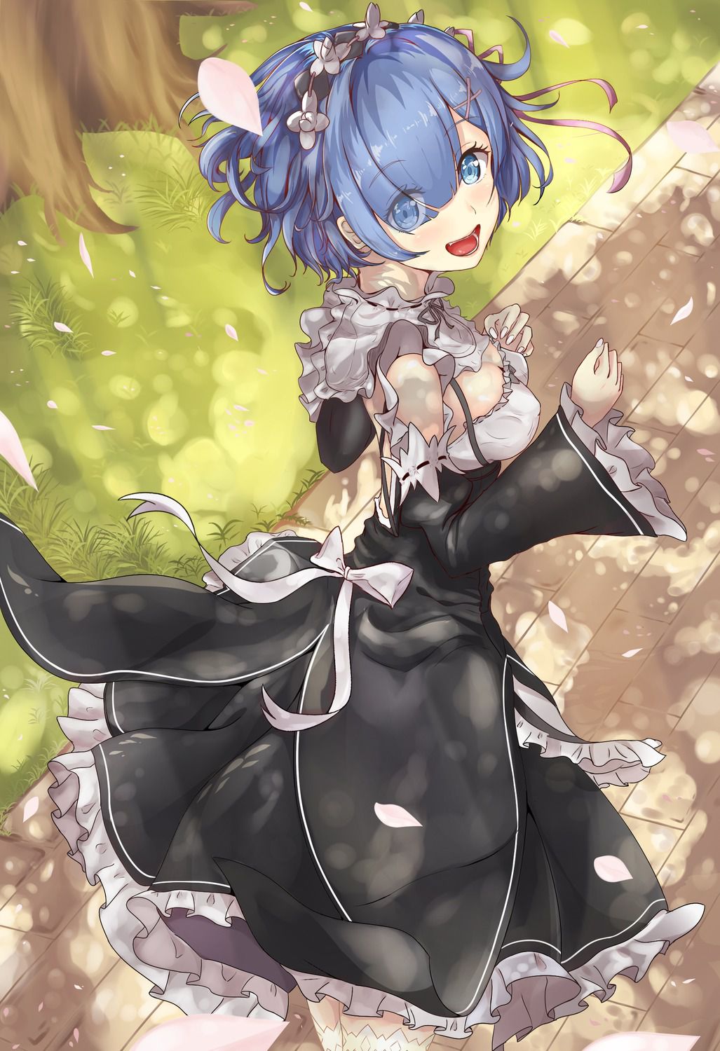 [Secondary] rem in the anime warriors was Rin's pretty secondary image summary [rezero] 10