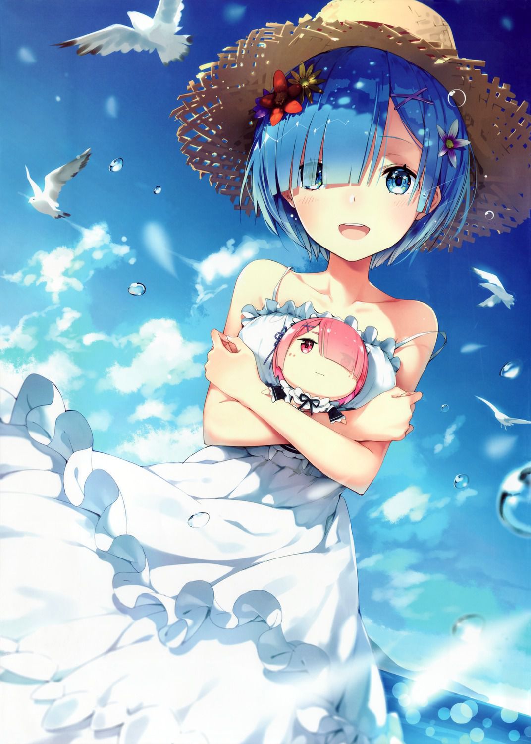 [Secondary] rem in the anime warriors was Rin's pretty secondary image summary [rezero] 12