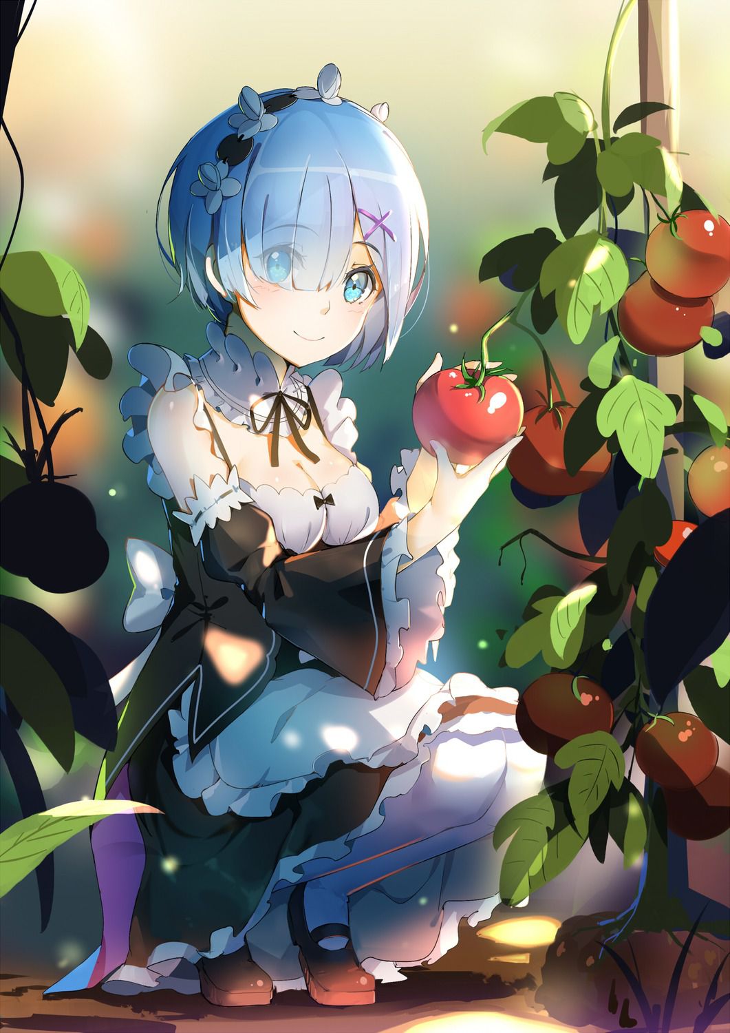 [Secondary] rem in the anime warriors was Rin's pretty secondary image summary [rezero] 13