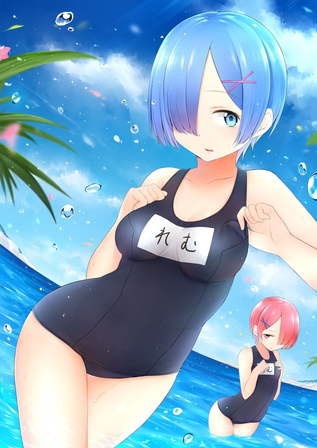 [Secondary] rem in the anime warriors was Rin's pretty secondary image summary [rezero] 14