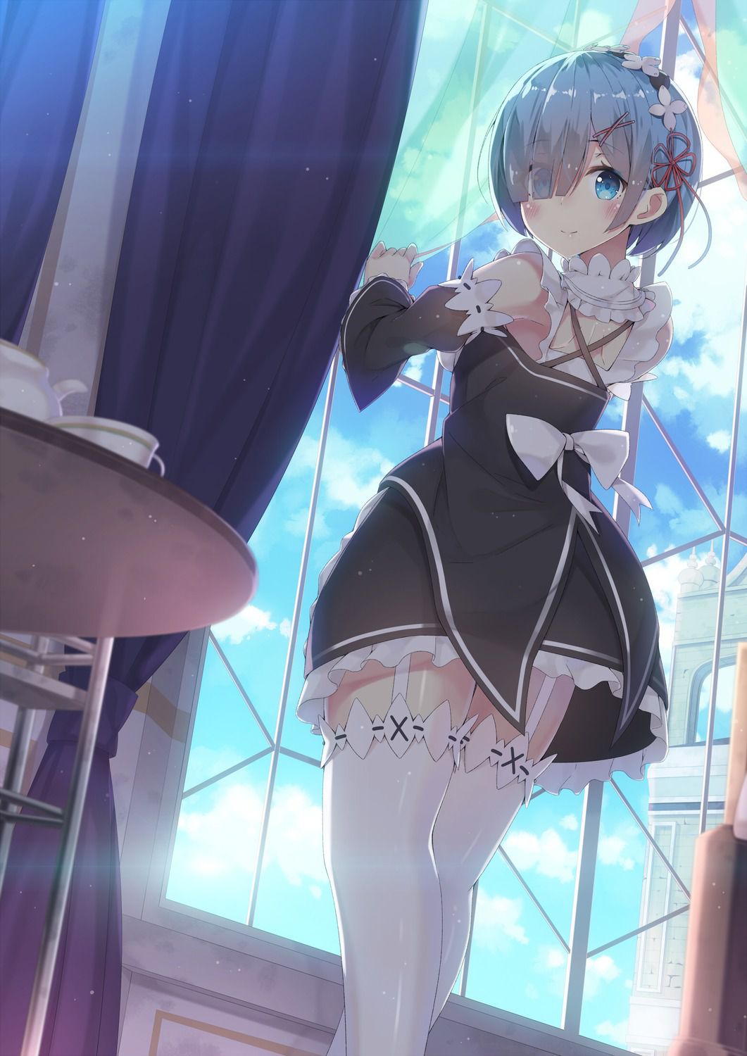 [Secondary] rem in the anime warriors was Rin's pretty secondary image summary [rezero] 15