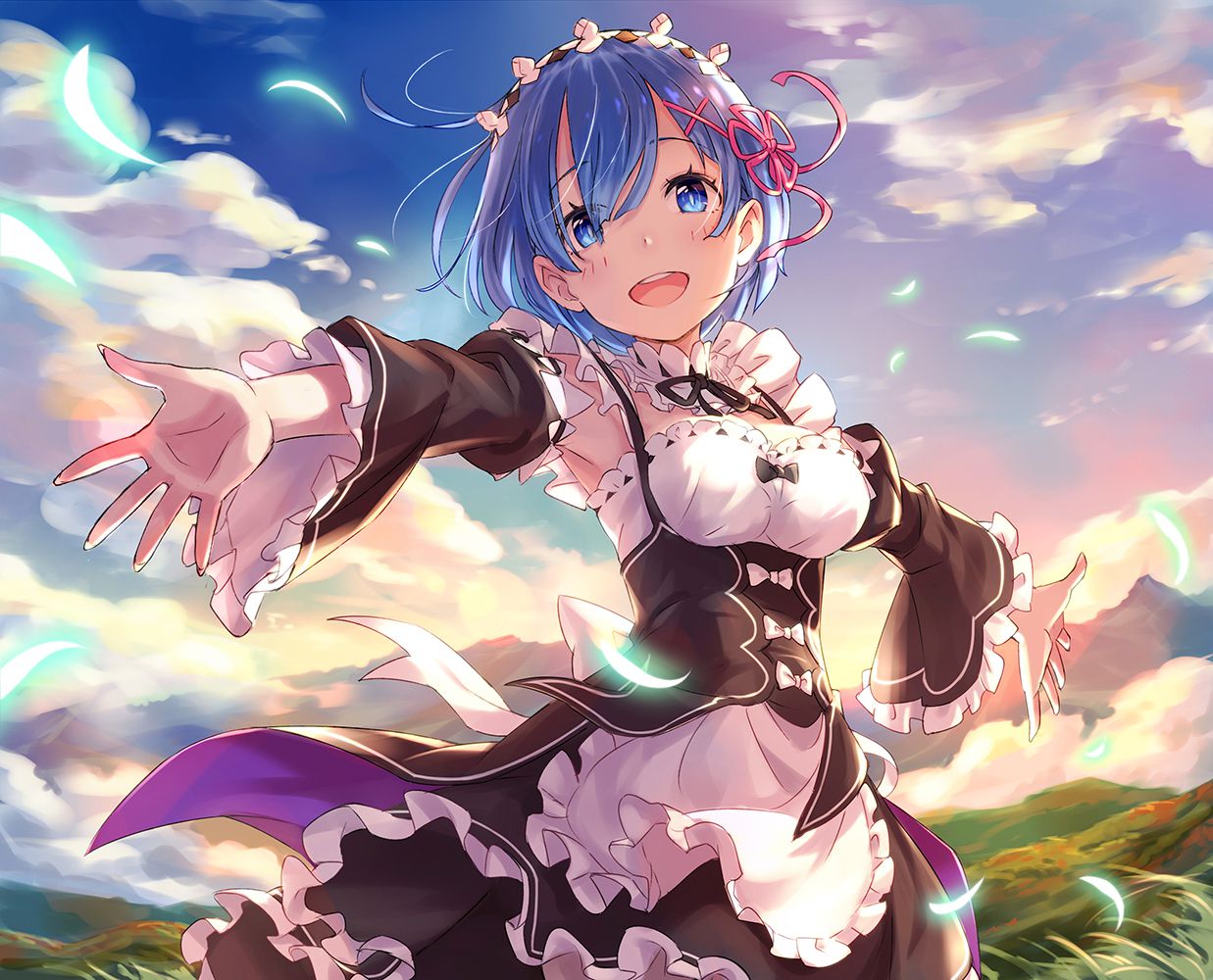 [Secondary] rem in the anime warriors was Rin's pretty secondary image summary [rezero] 3