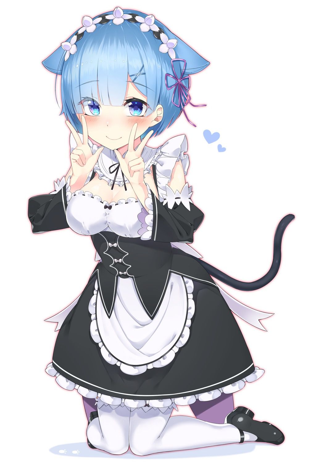 [Secondary] rem in the anime warriors was Rin's pretty secondary image summary [rezero] 58