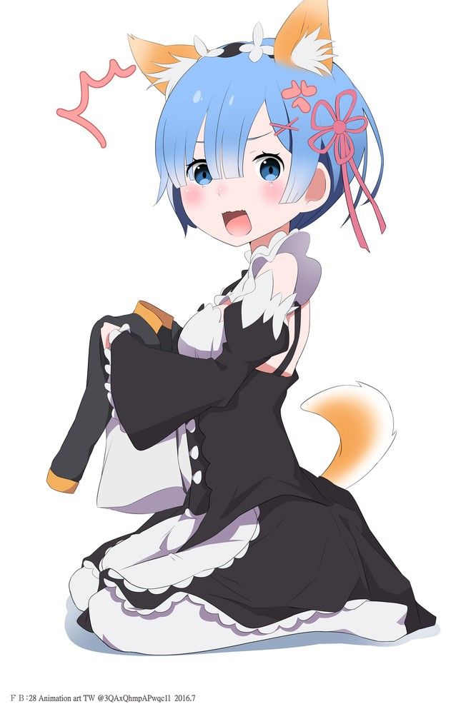 [Secondary] rem in the anime warriors was Rin's pretty secondary image summary [rezero] 71