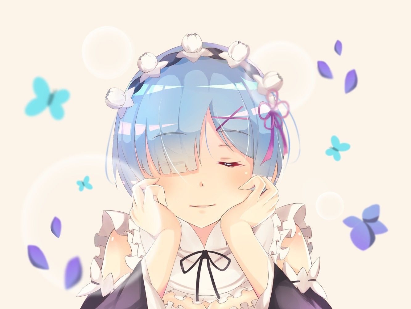 [Secondary] rem in the anime warriors was Rin's pretty secondary image summary [rezero] 75