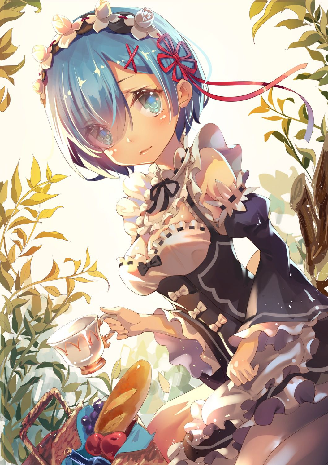 [Secondary] rem in the anime warriors was Rin's pretty secondary image summary [rezero] 9