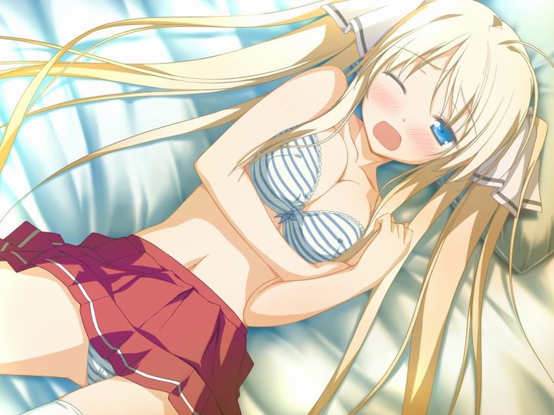 MOE blonde twin tails girl 30 4