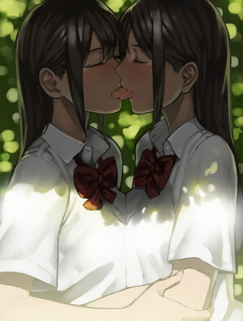 [2次] second erotic images I got violently 絡nnji among the pretty part 12 (Yuri / lesbian) 34