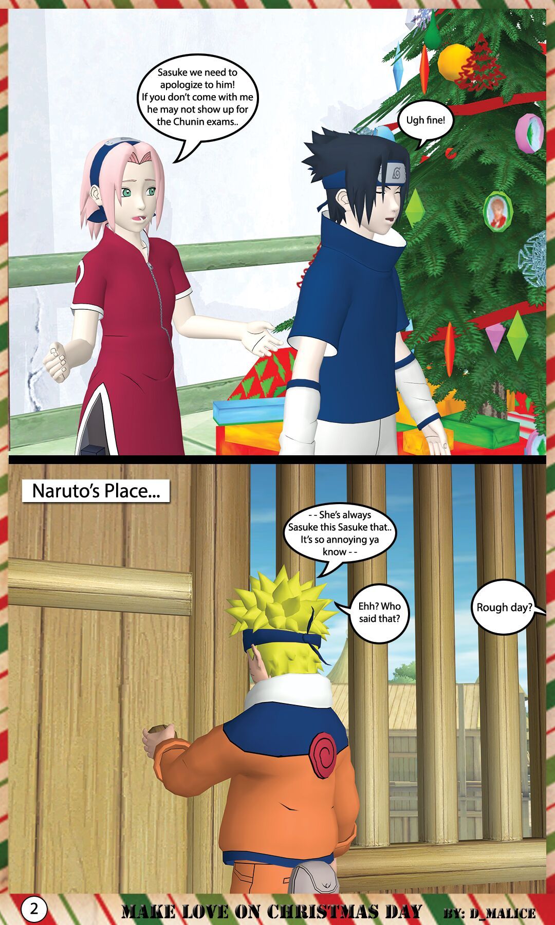 Make Love On Christmas Day - On Going Comic (Tsunade x Naruto) 3