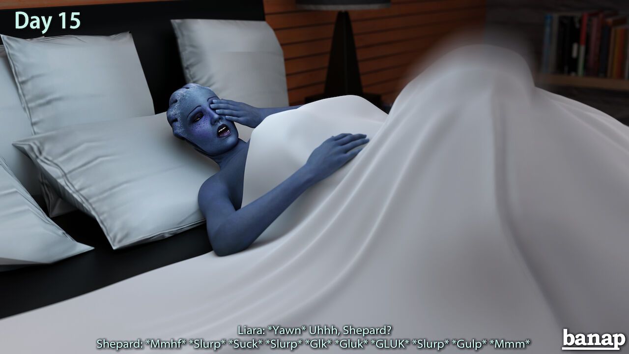 [Banap3D] Liara's No Nut November (Ongoing) 28