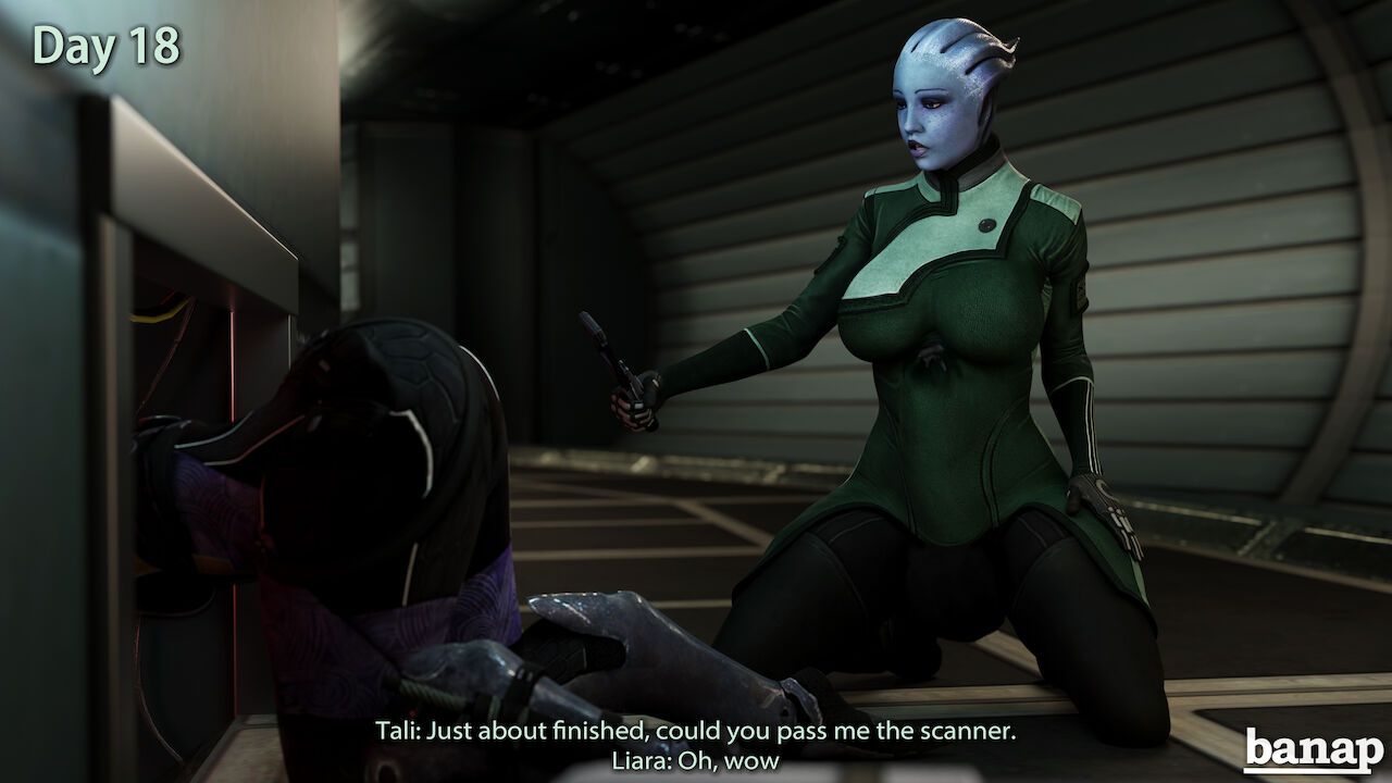 [Banap3D] Liara's No Nut November (Ongoing) 33