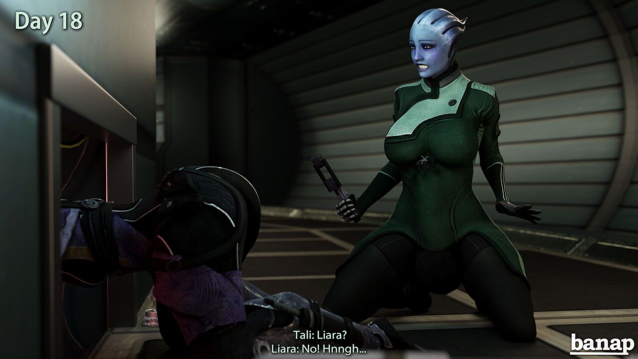 [Banap3D] Liara's No Nut November (Ongoing) 34