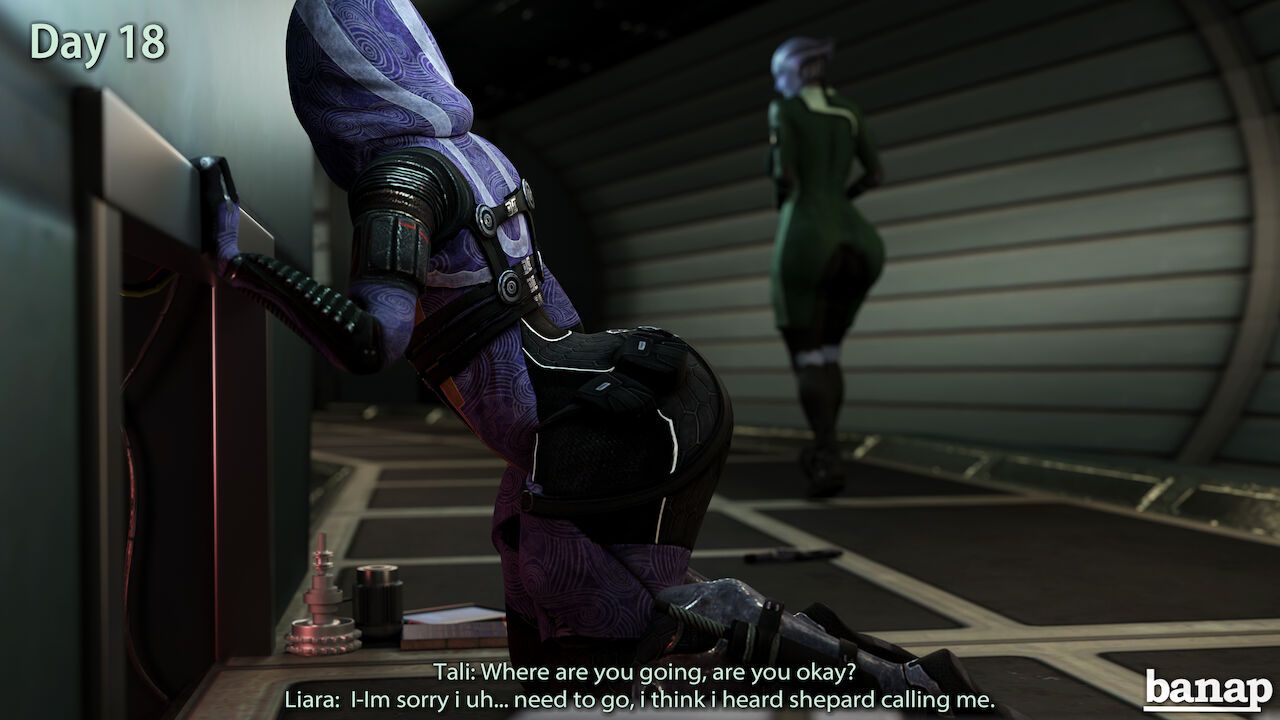 [Banap3D] Liara's No Nut November (Ongoing) 35