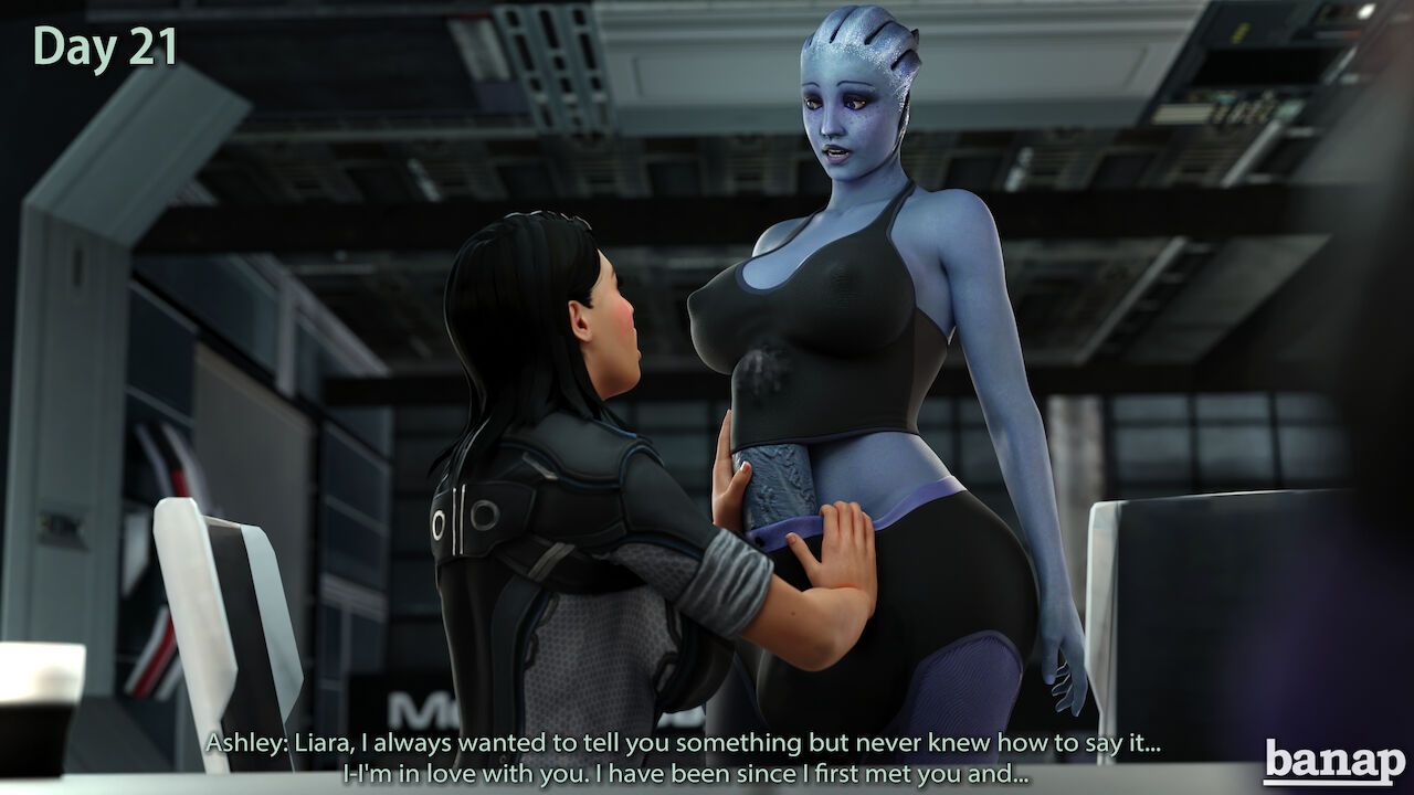 [Banap3D] Liara's No Nut November (Ongoing) 40