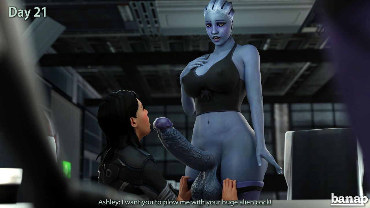 [Banap3D] Liara's No Nut November (Ongoing) 41