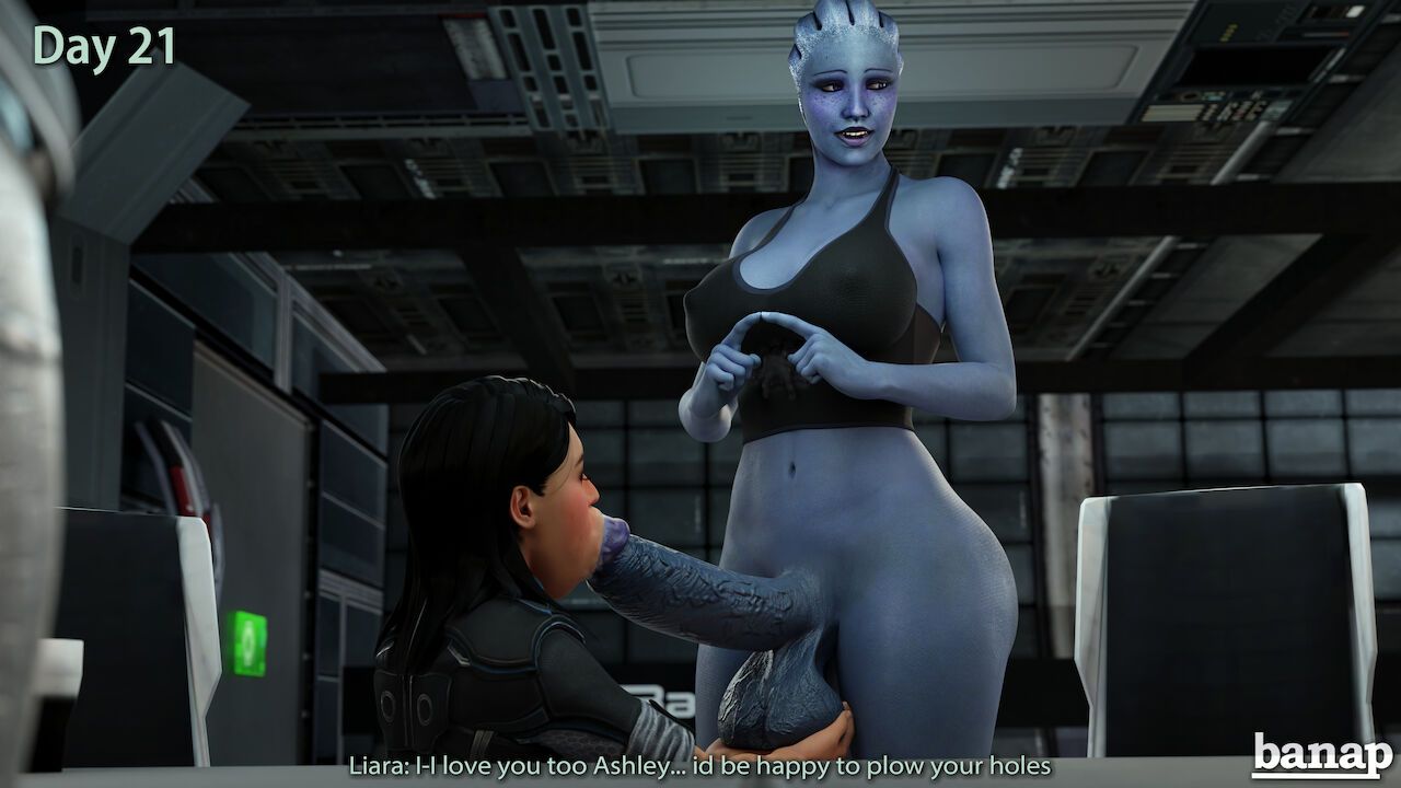 [Banap3D] Liara's No Nut November (Ongoing) 42