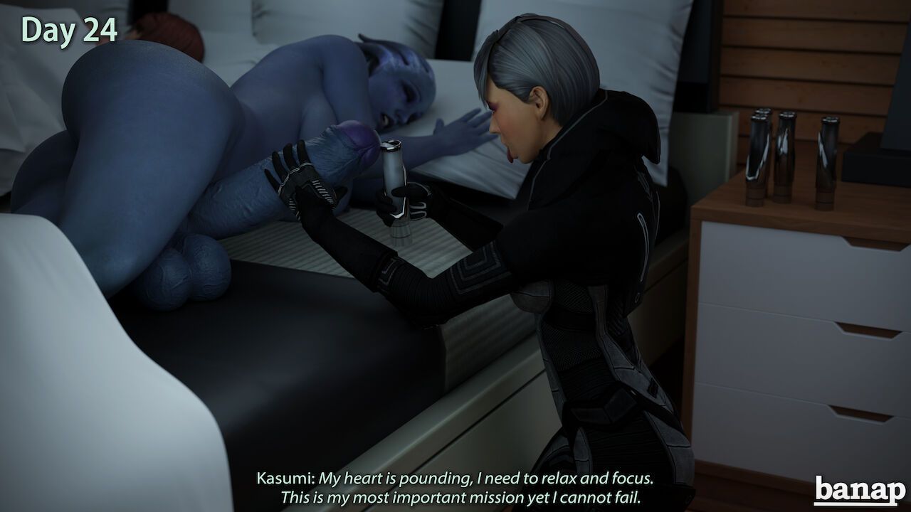 [Banap3D] Liara's No Nut November (Ongoing) 60