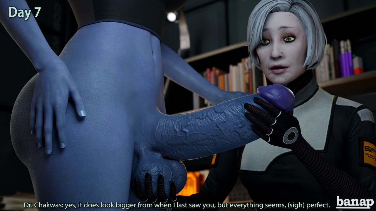 [Banap3D] Liara's No Nut November (Ongoing) 8