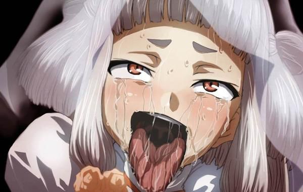 "Uuu-Rinku have gone? "Pretty ahegao secondary erotic pictures! 4