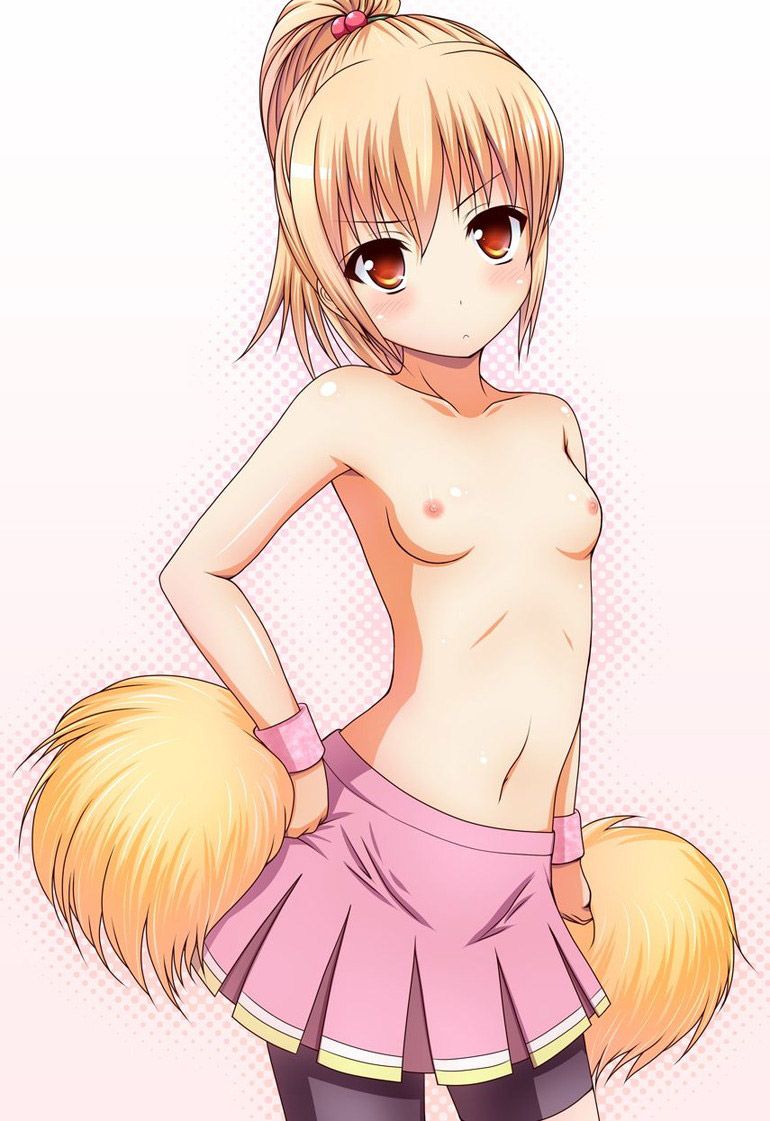 Elo want to spread the cuteness of the girl with a ponytail 2D combined image 38 11