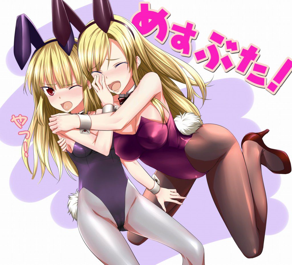 Naughty Bunny-Chan picture collection w part13 [second Bunny images: show immodest whip crotch V line or fishnet tights in a bunnysuit 18