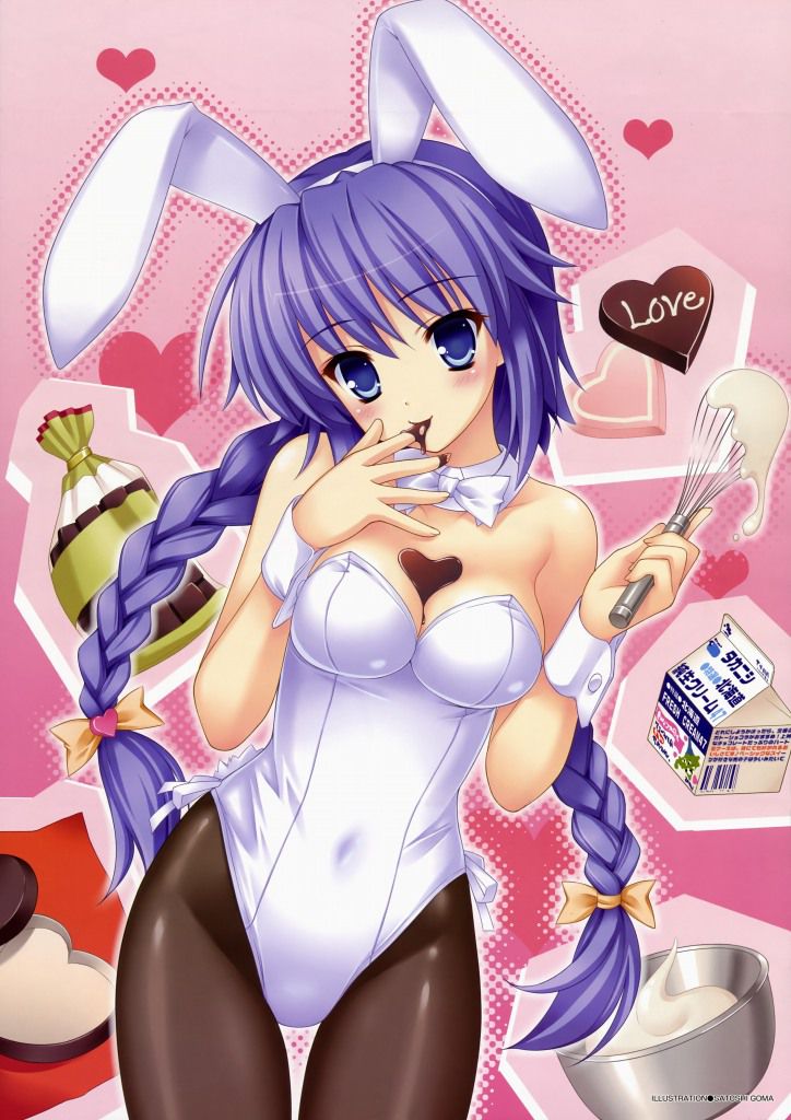 Naughty Bunny-Chan picture collection w part13 [second Bunny images: show immodest whip crotch V line or fishnet tights in a bunnysuit 19