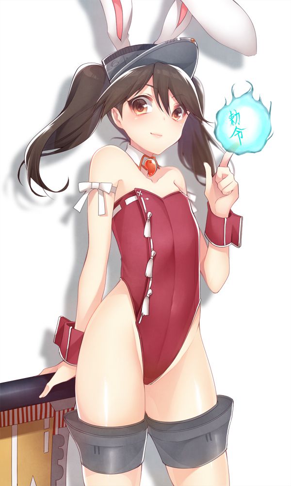 Naughty Bunny-Chan picture collection w part13 [second Bunny images: show immodest whip crotch V line or fishnet tights in a bunnysuit 23