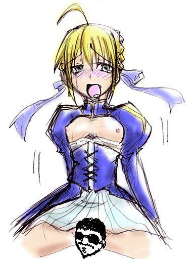 [Secondary erotic images] [Order Fate/Grand] Saber, like good knights fight nice bride rape. 45 erotic images | Part1-page 123 28