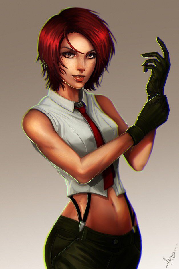 [32 photos] Vanessa KOF hentai pictures! 17