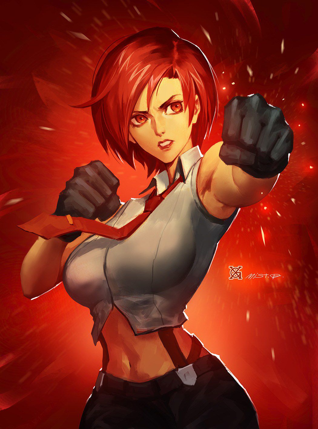 [32 photos] Vanessa KOF hentai pictures! 4