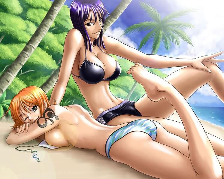 ONE PIECE (one piece) NAMI's erotic i抜keru images please! Part 9 2