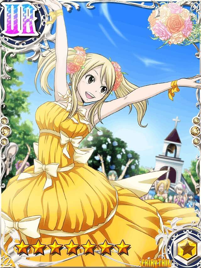 "Fairy tail 31' blonde busty babe Lucy erotic undesirable image collection 1