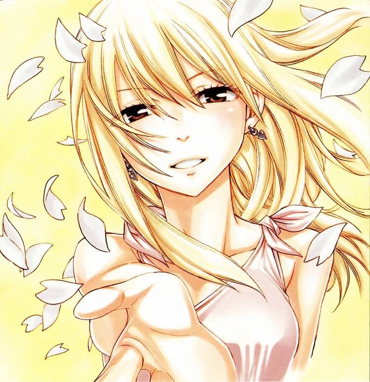 "Fairy tail 31' blonde busty babe Lucy erotic undesirable image collection 20